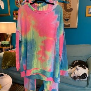 Tie Dye Lounge Set 3x *2 pc set*